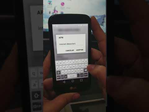 Como crear apn LG k3 ls450