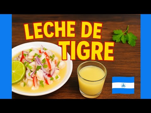 Haciendo Leche de TIGRE 🍽️🐯 Ceviche casero al estilo NICA 🇳🇮🐟🔥