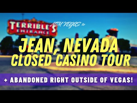 Jean Nevada (Vegas) Casino fermé et visite historique : Hôtel et casino Terrible fermés et plus e...