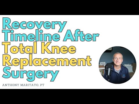 Recovery Timeline After Total Knee Replacement