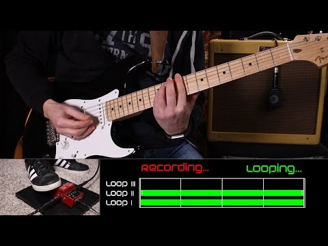 Loop Station Tutorial - HowToLoop #2: Overdub and Undo with Boss RC-3