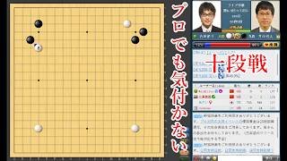 【プロでも気付かない悪手】井山裕太碁聖 vs 内田修平八段【十段戦】【囲碁】