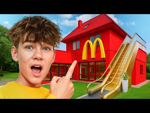 I Turned My House into a McDonald’s!