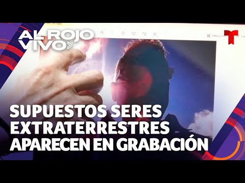 Supuestos seres extraterrestres aparecen en grabación de TV