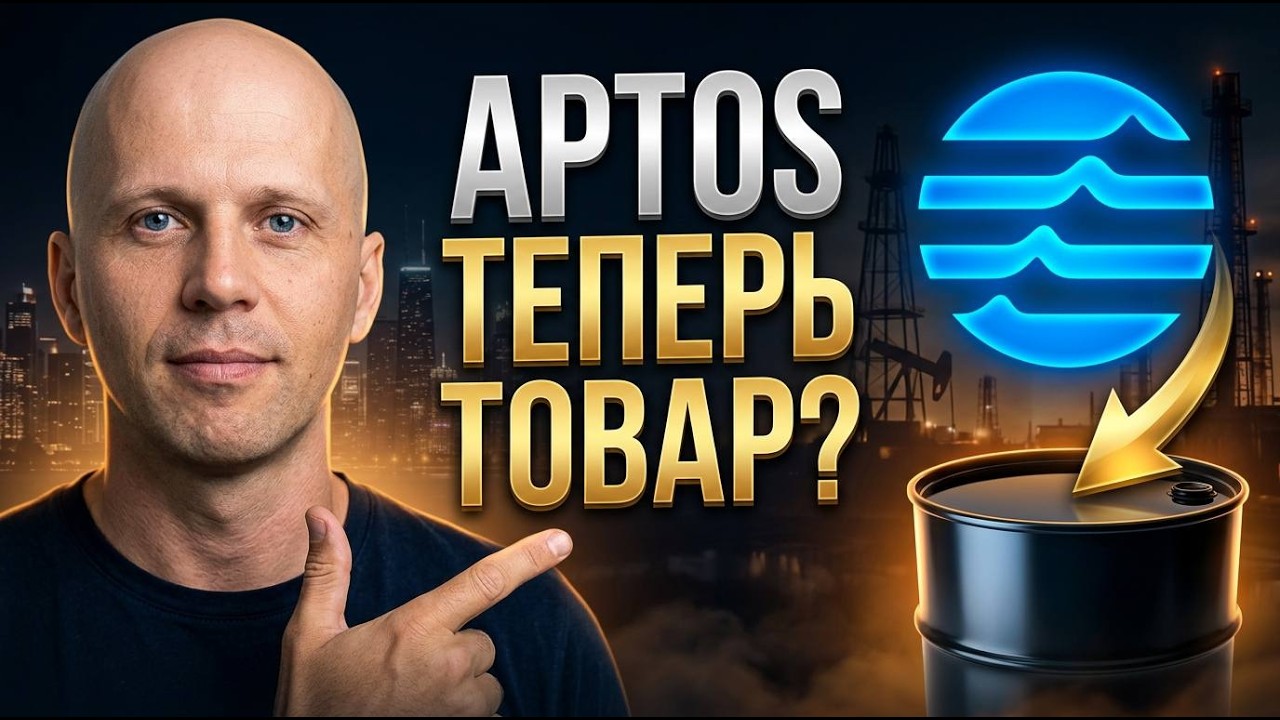🔥SEC ПРИЗНАЛА APTOS ТОВАРОМ! Дефляция + BlackRock + сжигание 32 млн apt — что дальше?