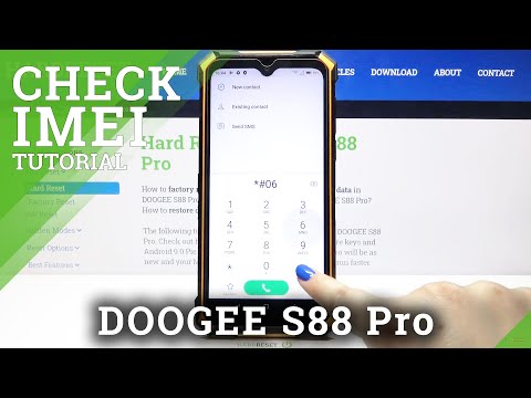 How to Check IMEI & SN in DOOGEE S88 Pro – Locate IMEI Number