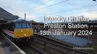 Preston Railway Station Intercity Charter 13th January 2024