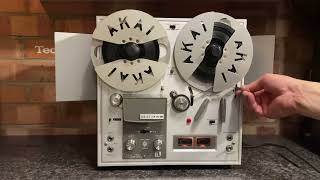 Video thumbnail for Akai 1710W Reel to Reel Tape Recorder by Grzegorz Bula