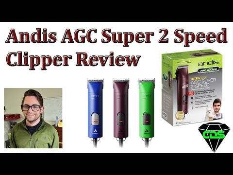 Andis AGC Review [Super 2-Speed] Detachable Blade...