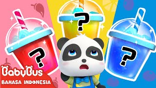 Mesin Minuman Ajaib! 🎁 | Lagu Minuman | Lagu Seru | Lagu Anak-anak | BabyBus Bahasa Indonesia