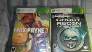 Xbox 360 Game Pick Ups: Max Payne 3 & Ghost Recon Future Soldier Signature Edition