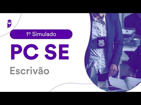 1º Simulado PC SE - Escrivão: Correção