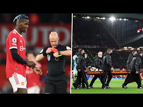 Paul Pogba Red Card vs Liverpool