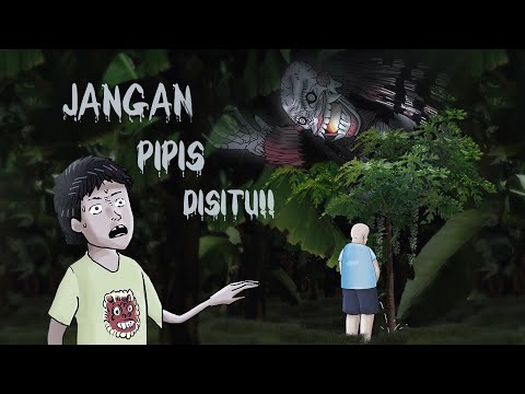Itu Pohon Rumahnya Leak!! #HORORMISTERI | Kartun Hantu dari Bali, Leak Gundul / Celuluk