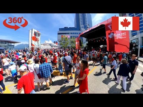 Canada Day Vancouver (2019) Celebration in Downtown Vancouver