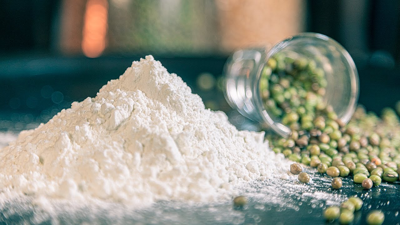 Mung Beans Starch from SCRATCH | วิธีทำแป้งถั่วเขียวไว้ใช้ประกอบอาหาร | OOH Kitchen