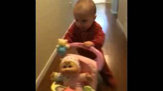 Ainsley on the move...again