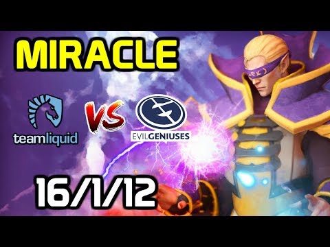 M-GOD styling over EG - Miracle- Invoker full gameplay vs EG - TI8 Groupstage