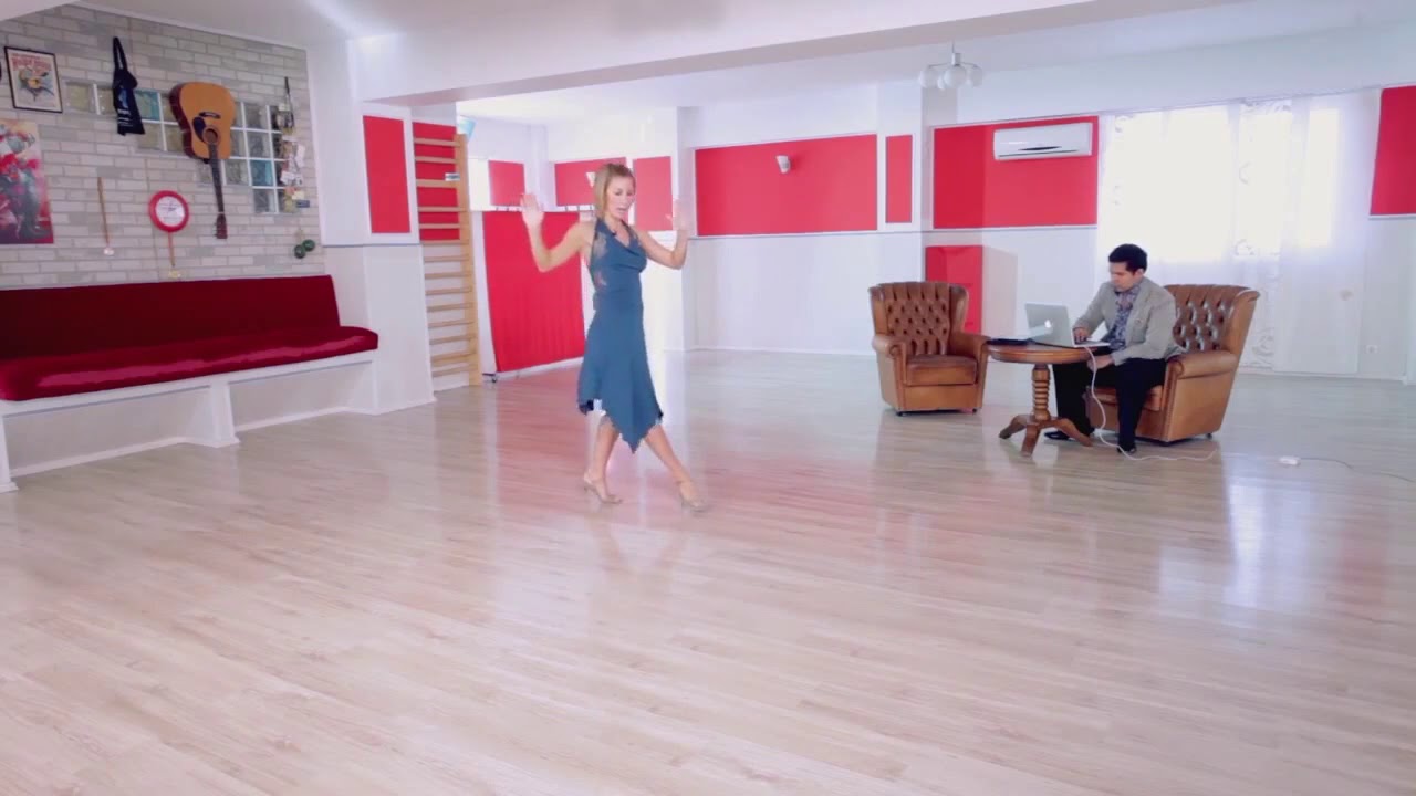Sebastian Arce & Mariana Montes Lesson 158. Ocho Forward. Decorations. Tango.