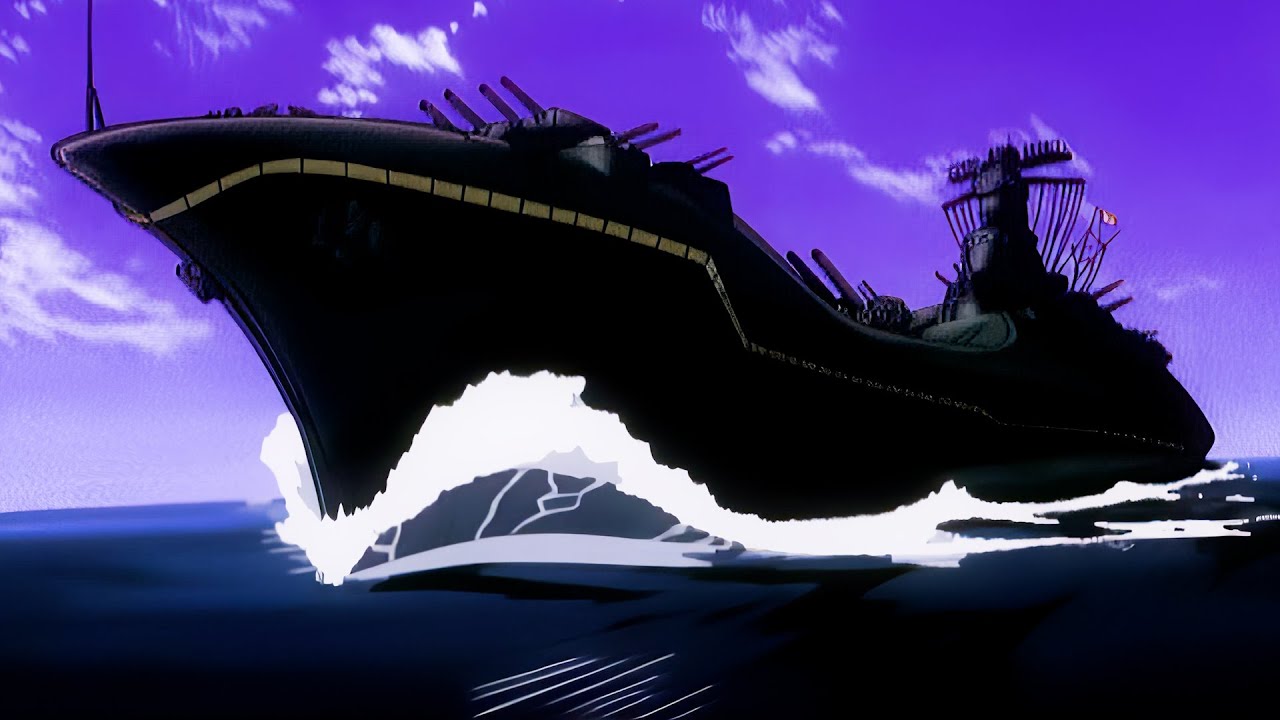 日本海軍の大型超戦艦"日本武尊"「51cm3連装主砲」射撃・戦闘シーン集 ｜Z弾｜零式弾｜水中弾｜4KAI