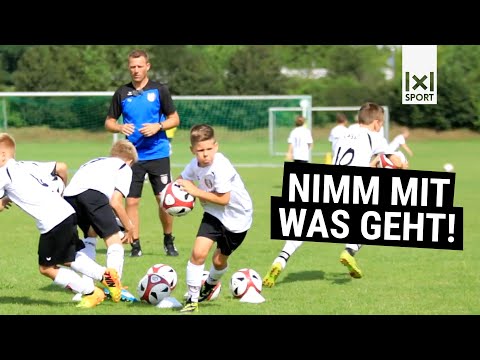 Fangspiel Bälle klauen | Trainiere Schnelligkeit, Koordination und Ballgefühl