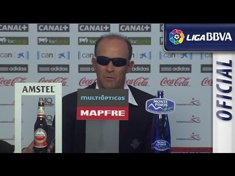 Press Conference Calderón after Osasuna (2-1) Real Betis - HD