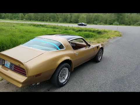 Cherry Bomb Vortex mufflers 6k rev launch sbc 355 3in to 3in h pipe  trans am video 3