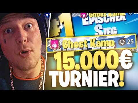 Das 15.000€ Turnier in Fortnite | SpontanaBlack