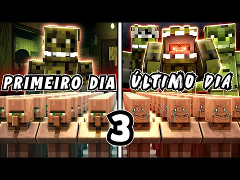 I MADE VILLAGERS SIMULATE FIVE NIGHTS AT FREDDY'S IN MINECRAFT - PART 3