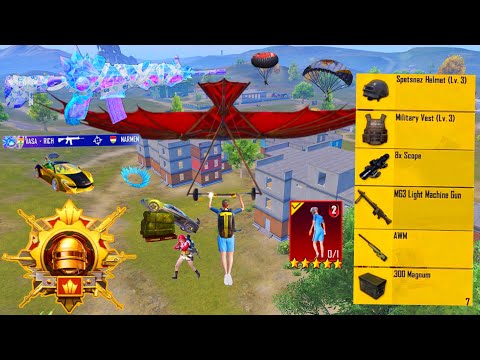 66KILLS!!😍 NEW BEST LOOT GAMEPLAY with AWM+GROZA🔥Pubg Mobile