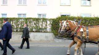 preview picture of video 'Kreiserntedankfest in Stegaurach - Festzug'