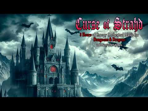 3 Hour Dark Gothic Orchestral Music ¦ Curse of Strahd ¦ For Dungeon's & Dragons and other games