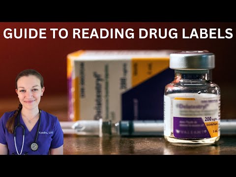 Reading Drug Labels in Veterinary Medicine