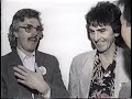 George Harrison and Derek Taylor interview, Terry Willesee Tonight, November 30, 1984