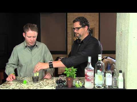 Grape Mojito from the Cocktail Dudes