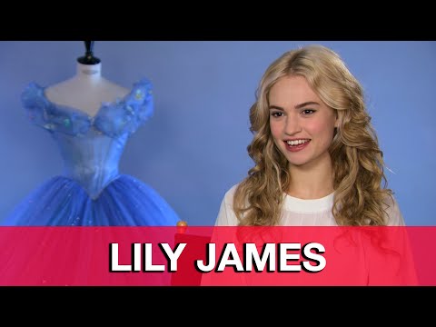 Lily James Cinderella Interview