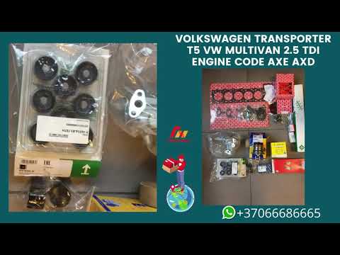VW Transporter T5 MULTIVAN 2.5 TDI ENGINE CODE AXE AXD