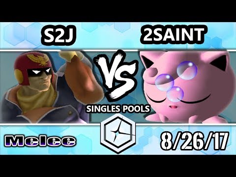 Shine 2017 SSBM - Tempo | S2J (Captain Falcon) vs MNT | 2Saint (Jigglypuff) - Melee Pools