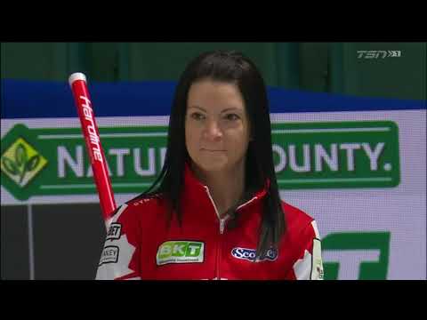#wwcc2022 When the officials made a mistake on Last Stone Draw measurement (Einarson vs Hasselborg)