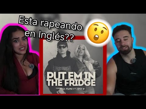 ¿¿¿QUÉ??? 😱 Peso Pluma hablando INGLÉS en Put Them in the Fridge con Cardi B