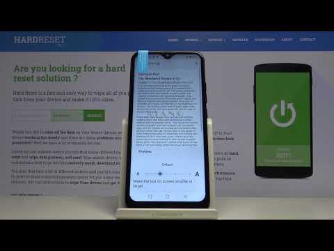 KIANO Elegance 6.1 Pro – Manage Font Size / Choose Text Size