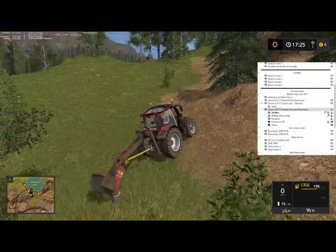 RDAllen Live Stream Multiplayer Farming Simulator 17 Smokey Mountain Logging 06 26 2017