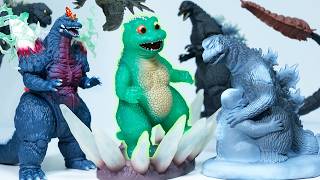 【ゴジラ】真夏のソフビ大量レビュー!!【ゴジラvsモスラ】封印リトルゴジラ 福岡決戦スペースゴジラ 抱き合うゴジラとミニラ ムービーモンスターシリーズ躍動 1992 1966 1967 ゴジラ-0.0