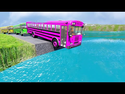 TRANSPORTING COWS vs HORSES & LANDINI vs FENDT vs JOHN DEERE TRACTORS - BeamNG.Drive