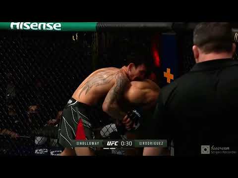 Max Holloway vs Yair Rodriguez full fight