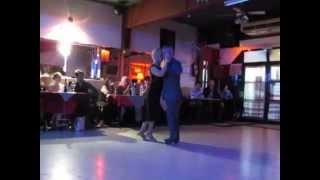Maria Silvia Mucci y Alfredo Juan Alonso at Milonga Tango Club  - Aug 29 2015