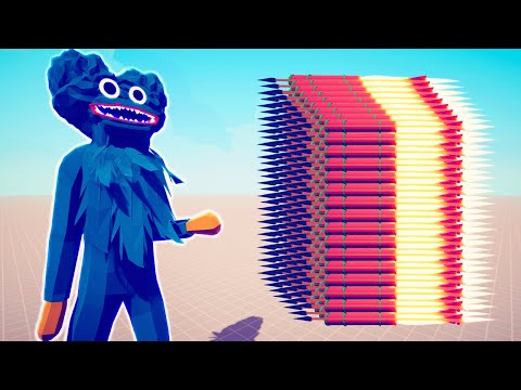 POPPY PLAYTIME HUGGY WUGGY vs EVERY GOD - Totally Accurate Battle Simulator TABS