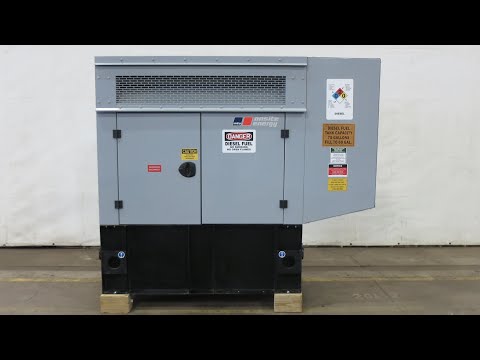 2017 MTU 20 kW diesel generator Isuzu 4LE1NYGV04 3/60/120/208V, EPA Tier 3 eng, 61 Hrs - CSDG # 3242