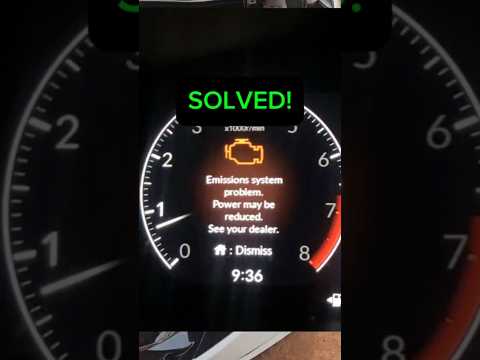 Emission System Problem SOLVED!