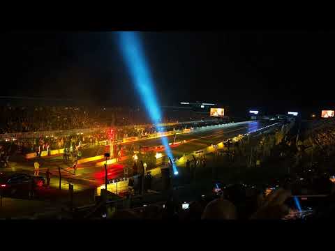 Nitrolympx 2022 Nightshow FIA Top Fuel Dragster